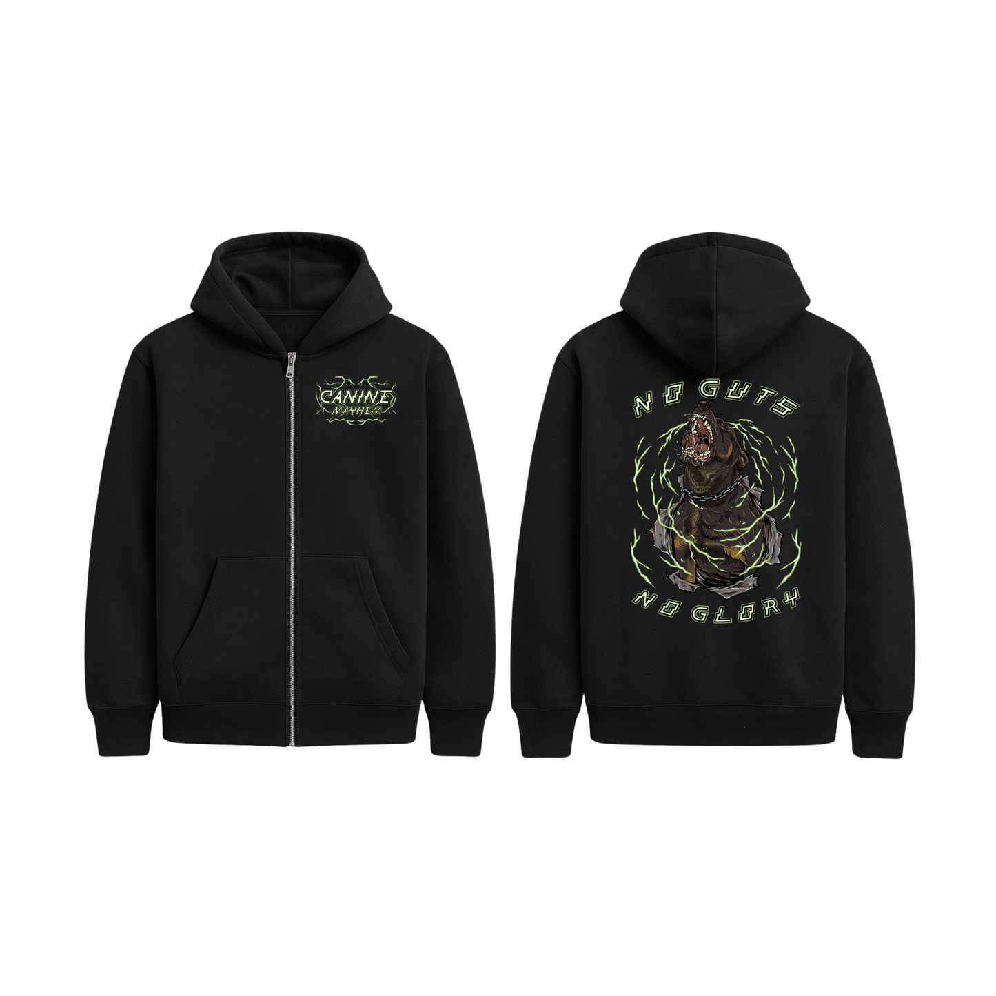 No Guts No Glory ZipUp Hoodie