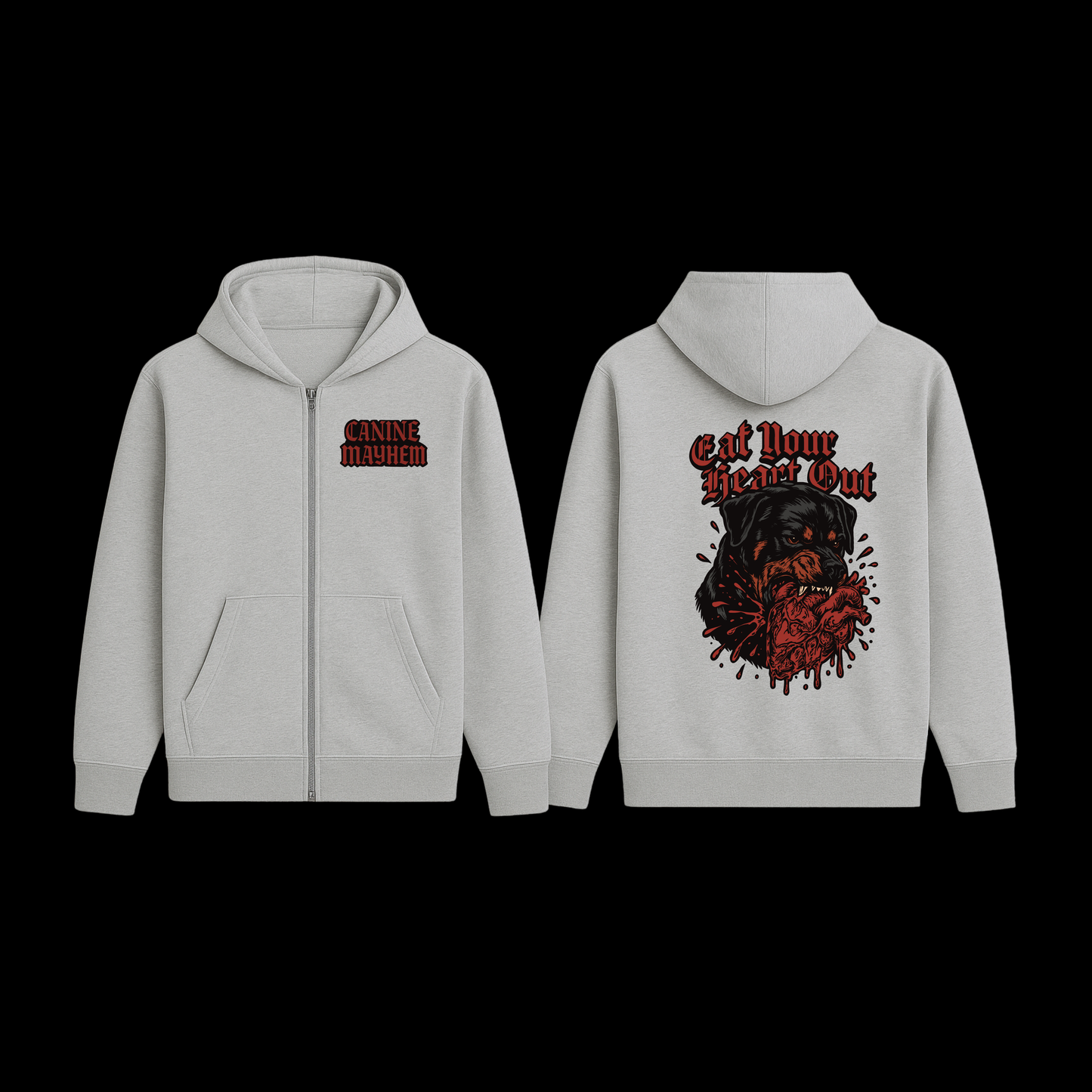 Eat Your Heart Out ZipUp Hoodie