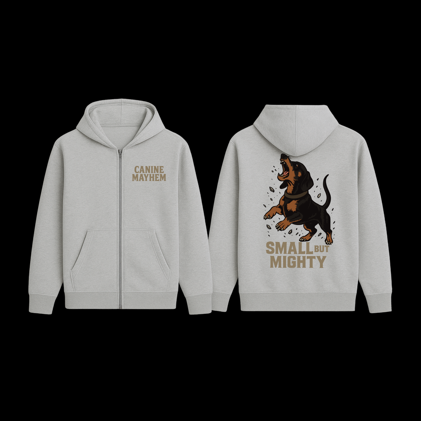 Small But Mighty ZipUp Hoodie