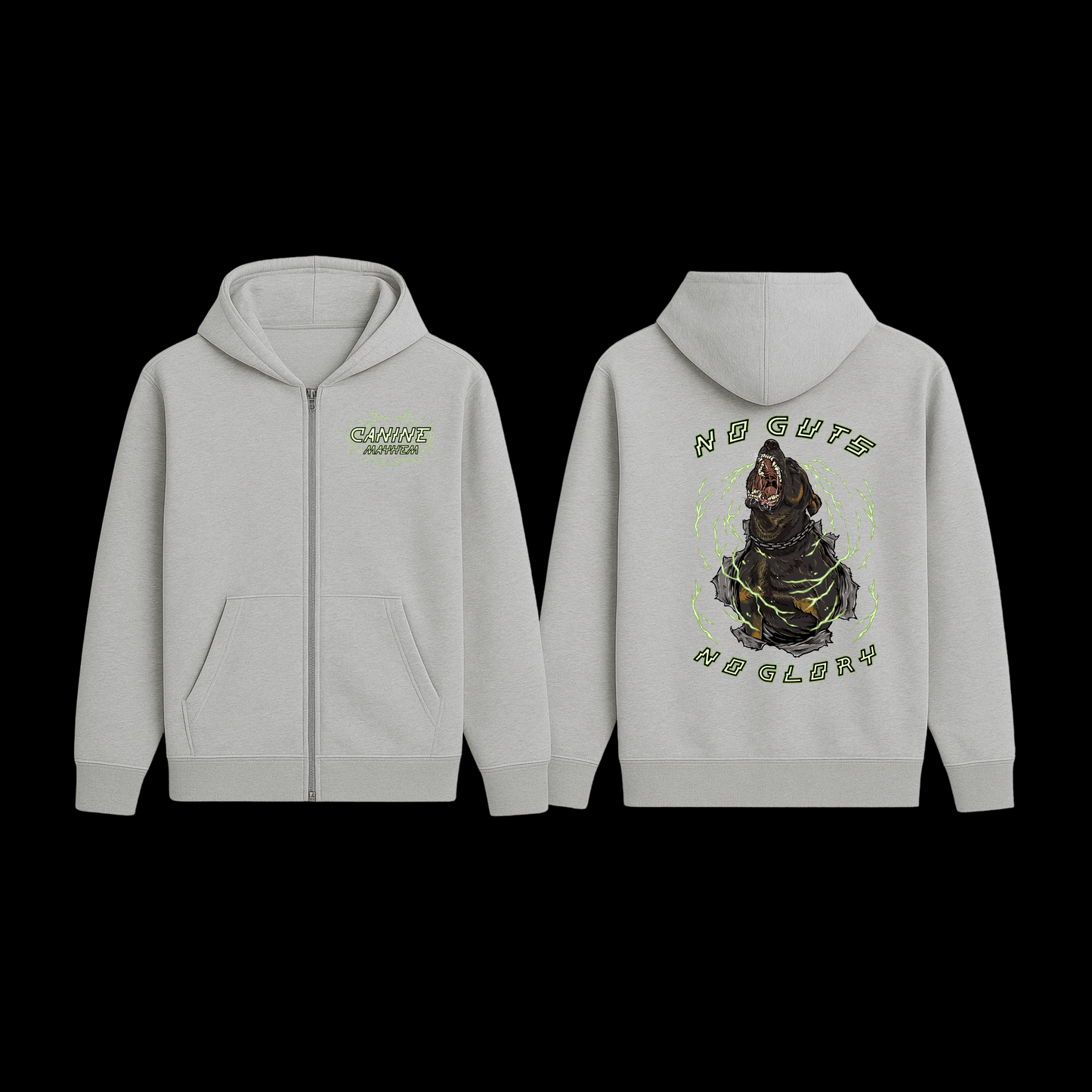 No Guts No Glory ZipUp Hoodie