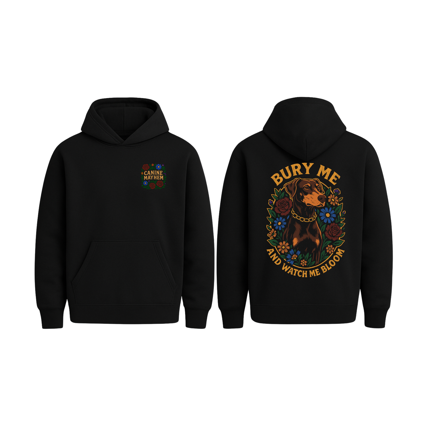 Bury Me and Watch Me Bloom Hoodie