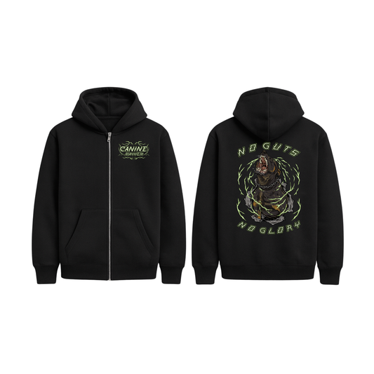 No Guts No Glory ZipUp Hoodie