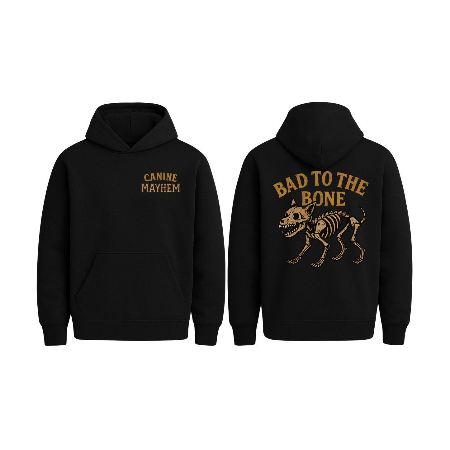 Bad To The Bone Hoodie