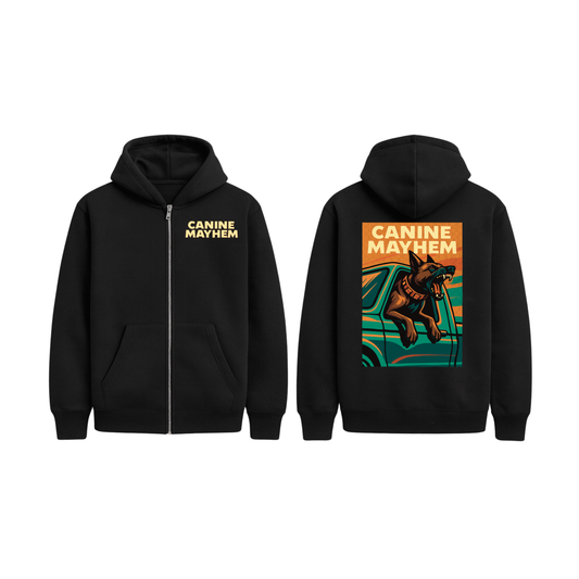 Carjacking ZipUp Hoodie