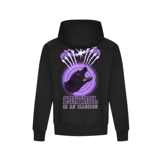 Control Is An Illusion Purple Hoodie