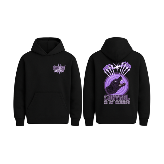 Control Is An Illusion Purple Hoodie