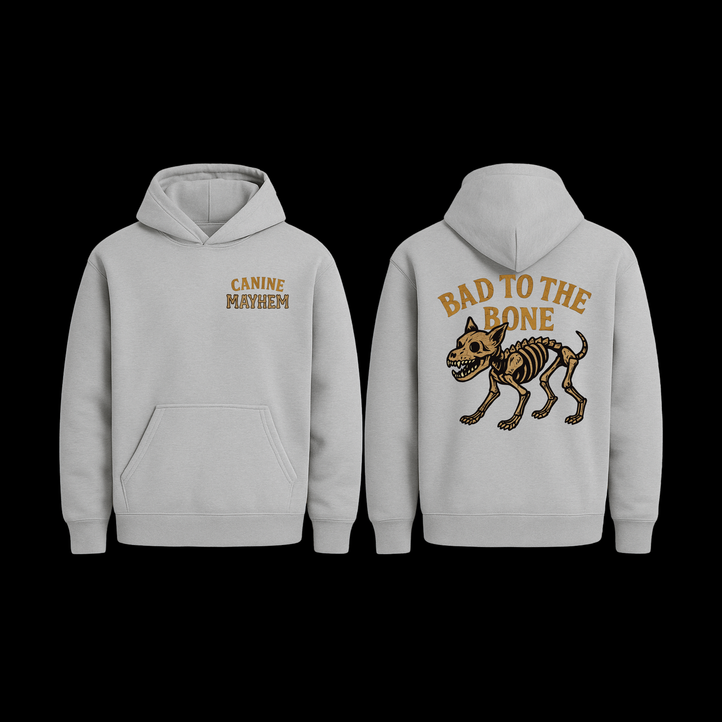 Bad To The Bone Hoodie
